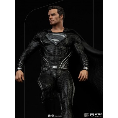 Статуетка Iron Studios Zack Snyder’s Justice League - Superman Black Suit Art Scale 1/10